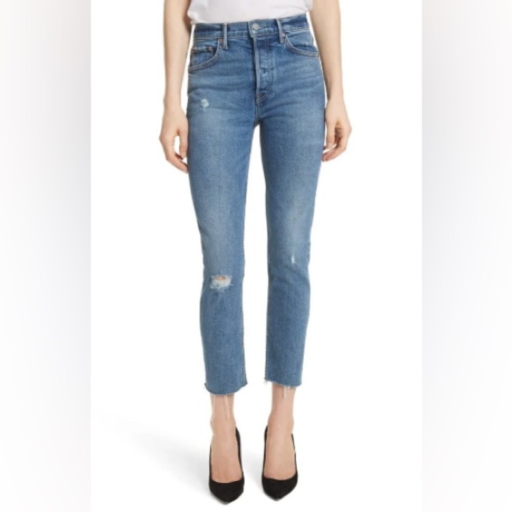 GRLFRND Karolina Jeans – Almost Gone Wash – Size 25